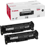 CANON TONER 718 2662B005 NEGRO 2-PACK